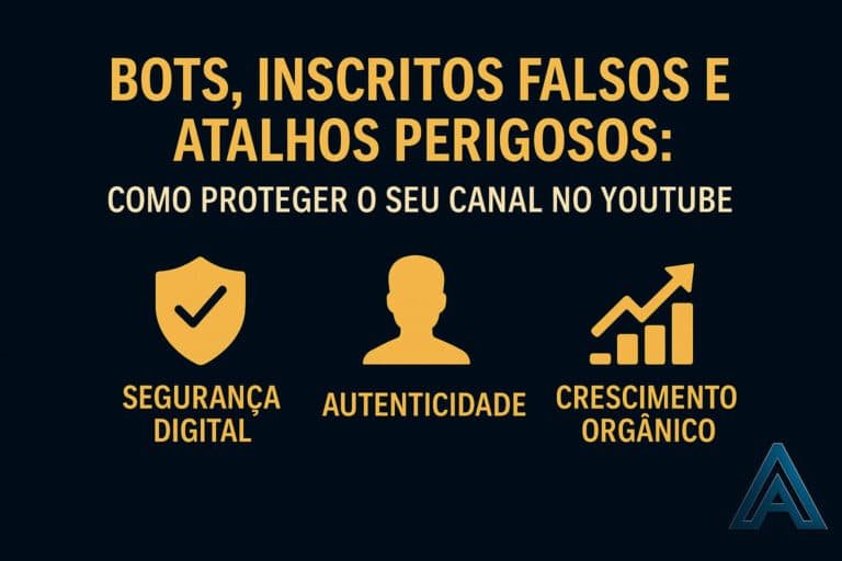 Como bots, inscritos falsos e atalhos perigosos pode destruir um canal em minutos
