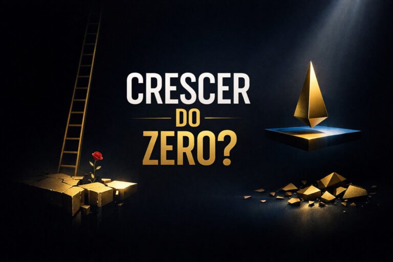 Crescer do zero é romantizado. Escalar com audiência comprada é estratégico.