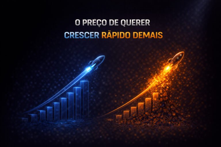 A Cultura do Urgente: O Preço de Querer Crescer Rápido Demais
