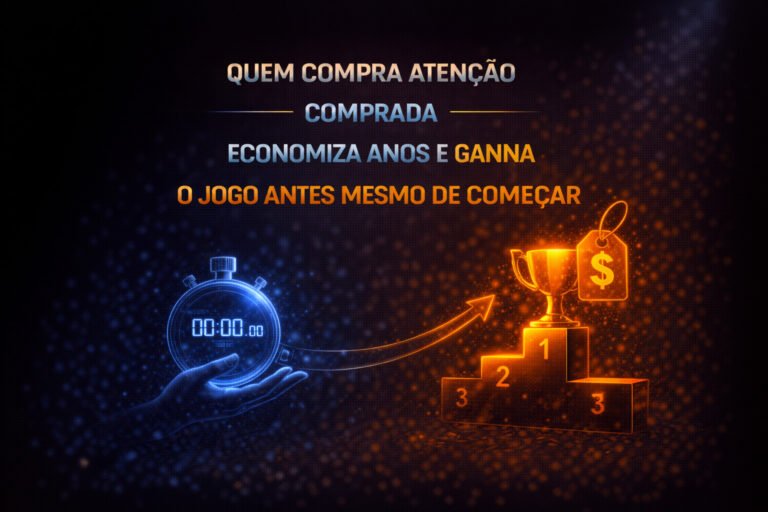 Quem Compra Atenção Economiza Anos e Ganha o Jogo Antes Mesmo de Começar
