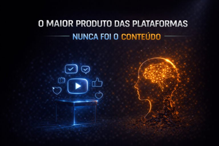 O maior produto das plataformas nunca foi o conteúdo