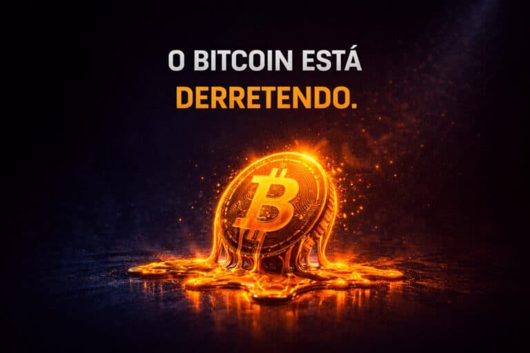 O Bitcoin não está subindo nem caindo. Está mudando de função.