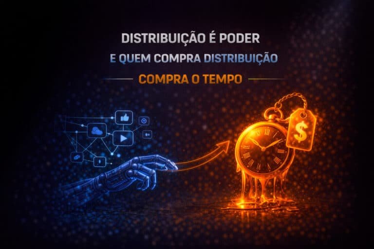 Distribuição é poder e quem compra distribuição compra o tempo
