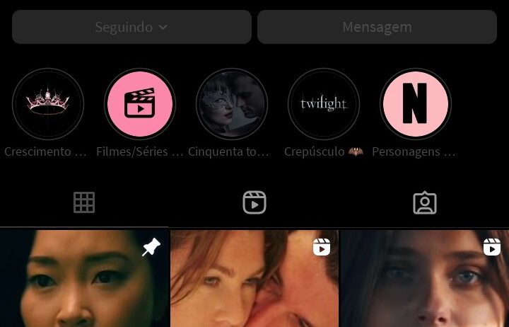 INSTA Cineemovies 326 publicações 132 mil seguidores