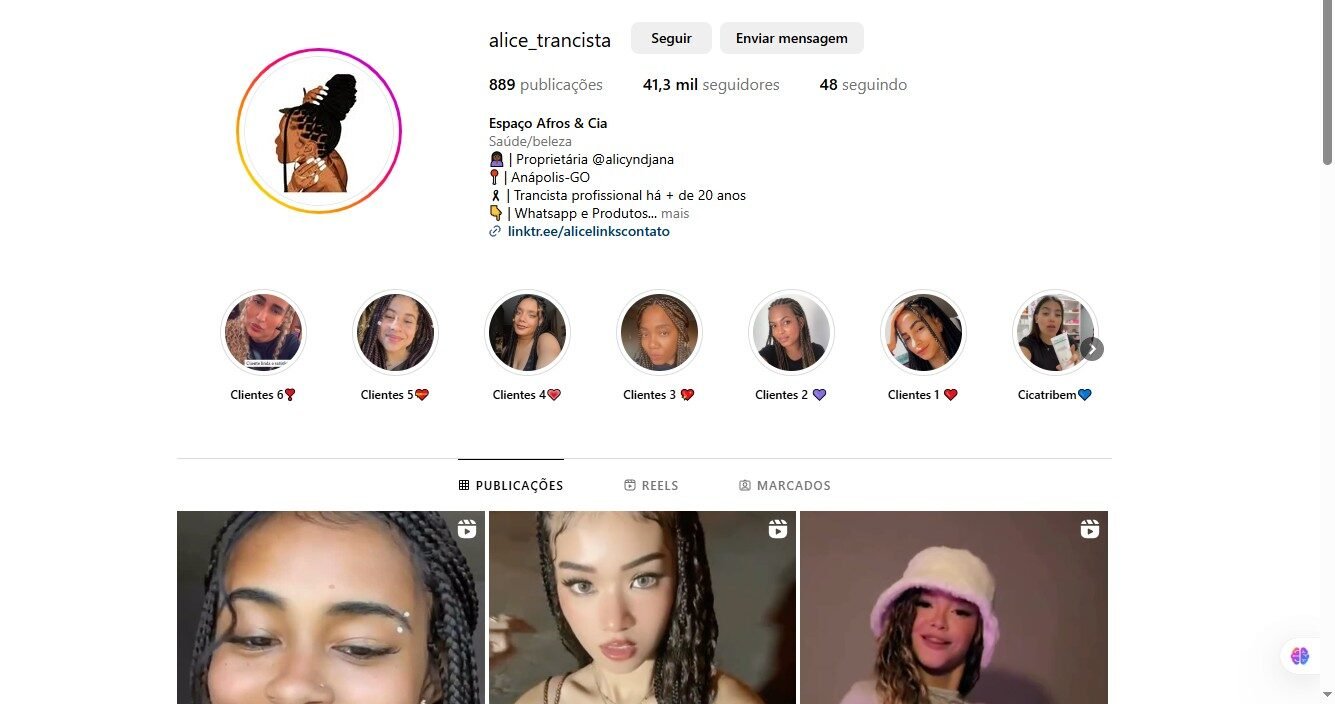 INSTAGRAM COM 40K DE SEGUIDORES