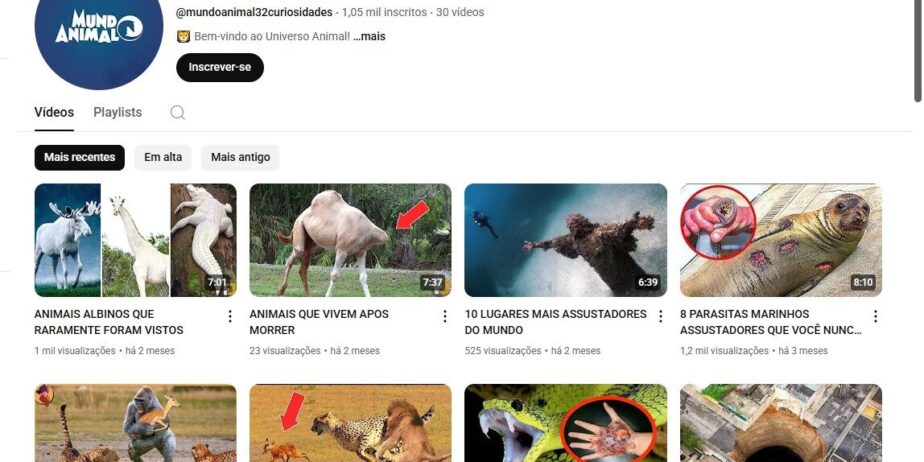 Canal de Curiosidades Monetizado 1k inscritos