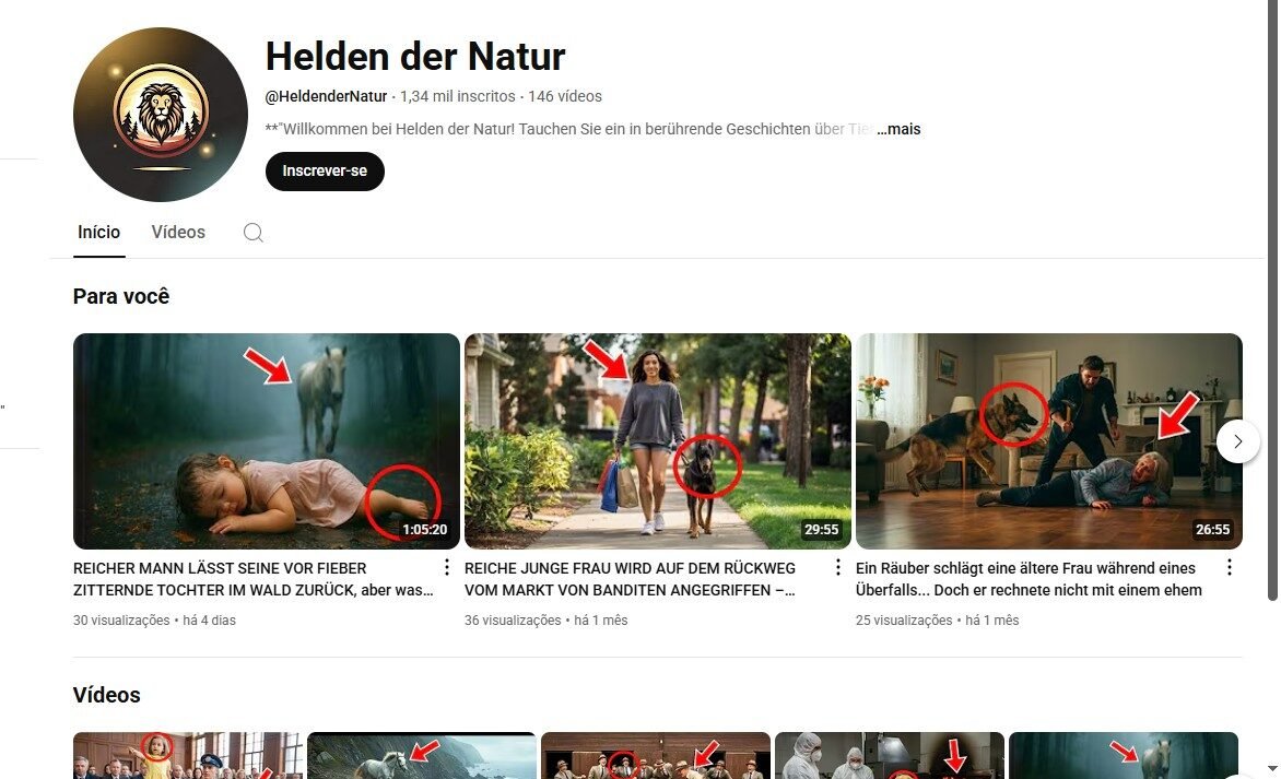 CANAL DARK MONETIZADO – 1,4K subscribers – RPM de 35 a 45 reais