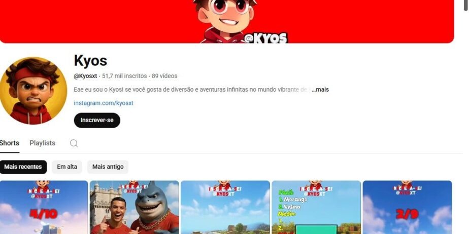 CANAL DE GAMES COM 50 MIL INSCRITOS | DARK | ORIGINAL | PRONTO PARA MONETIZAR