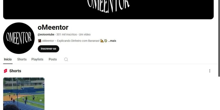 CANAL NO YOUTUBE | 301 MIL INSCRITOS | +21 MILHÕES DE VIEWS | PRONTO PARA MONETIZAR