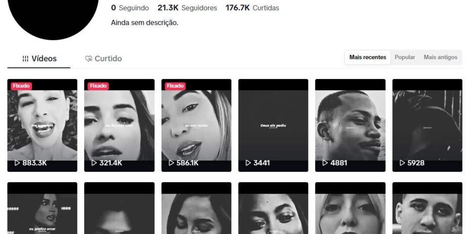 CONTA DE TIKTOK À VENDA | 21 MIL SEGUIDORES