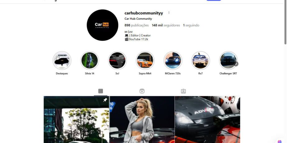 Vendo Minha Página do Instagram Com 148k seguidores
