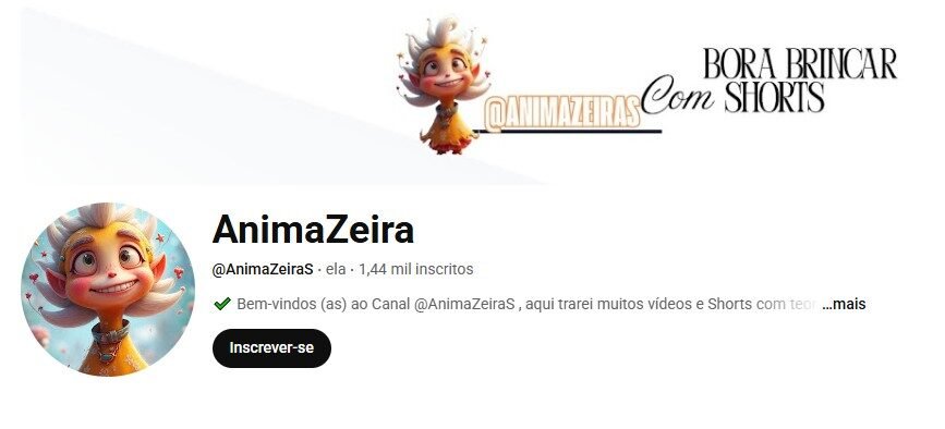 CANAL NO YOUTUBE À VENDA | 1,44 MIL INSCRITOS