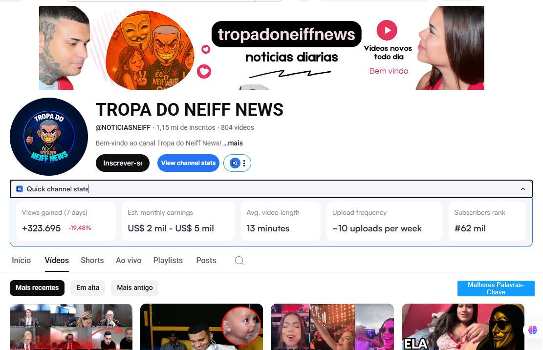 VENDO CANAL FÃ CLUB DA KAMYLINHA GERA 15 MIL MENSAL 