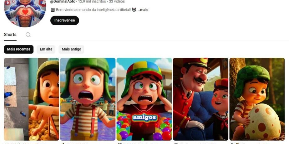 CANAL NO YOUTUBE À VENDA | 12,9 MIL INSCRITOS