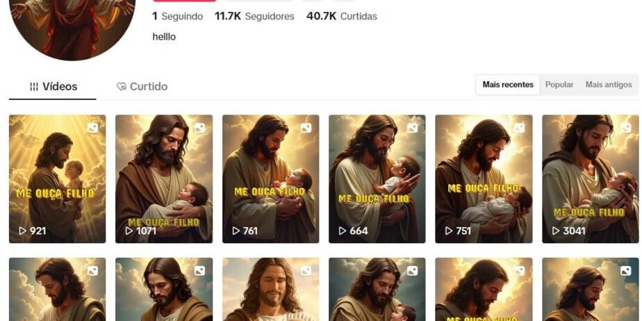 CONTA DE TIKTOK À VENDA COM 11 MIL SEGUIDORES