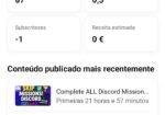 Canal monetizado 1232 inscritos