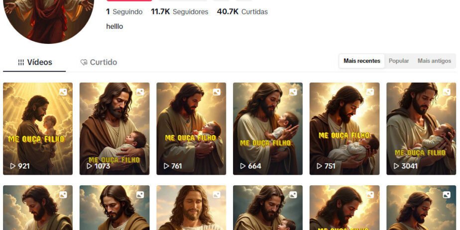 CONTA DE TIKTOK À VENDA COM 11 MIL SEGUIDORES