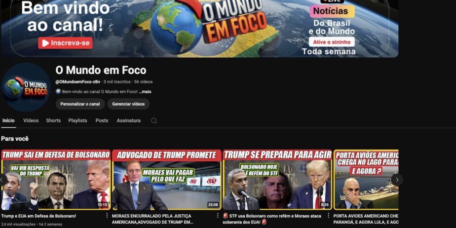Canal Monetizado de Politica