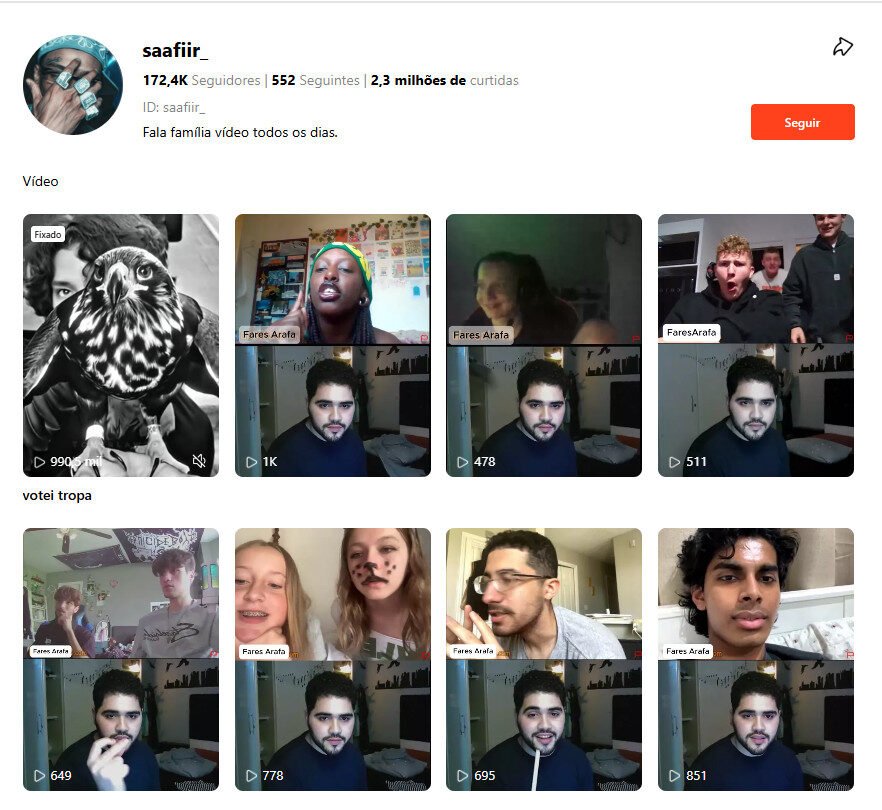 saafiir_ (Reações e React) | 172K seguidores no Kwai