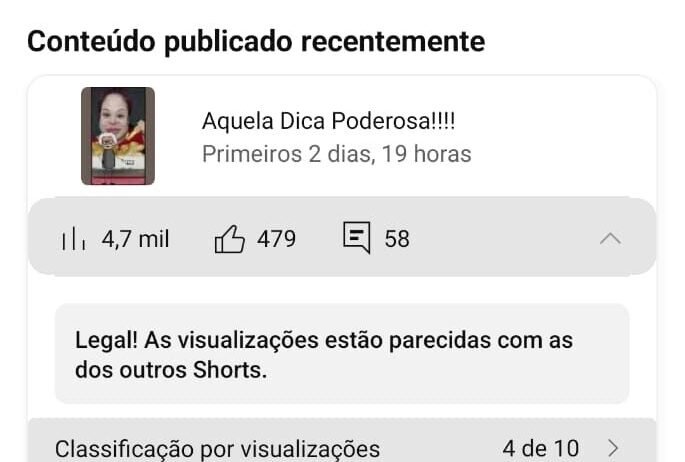 Canal SAÚDE 2.370 INSCRITOS