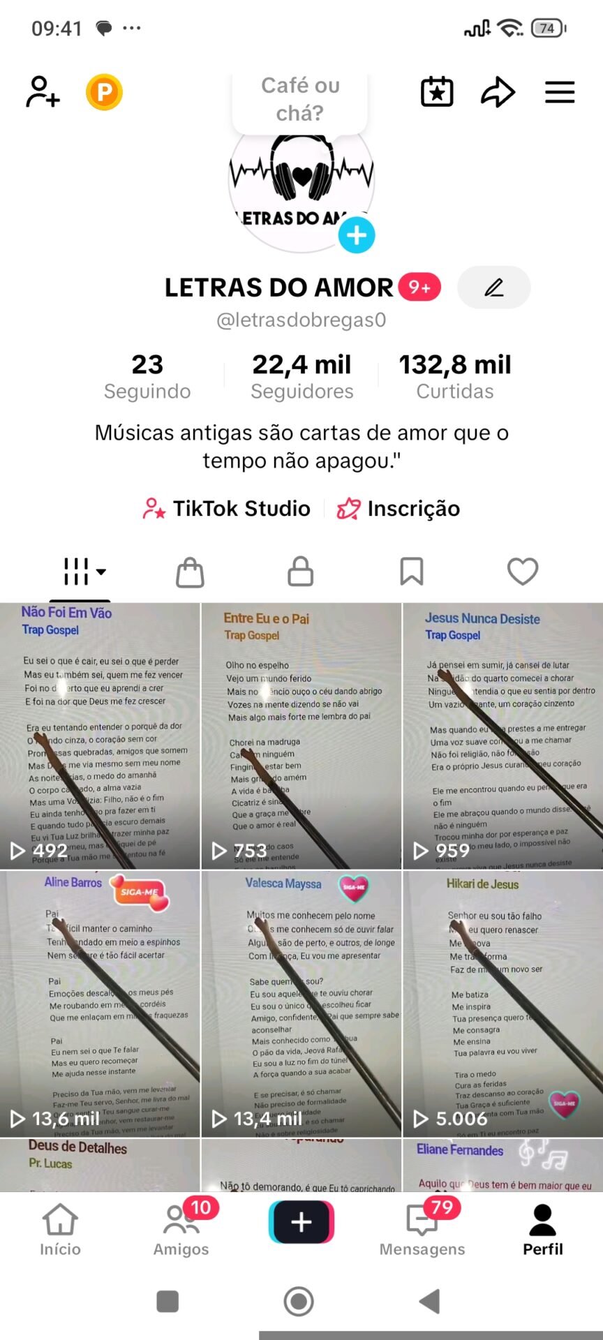 Vender essa conta tiktok 22,400 seguidores monetizada e pagando todos os mês