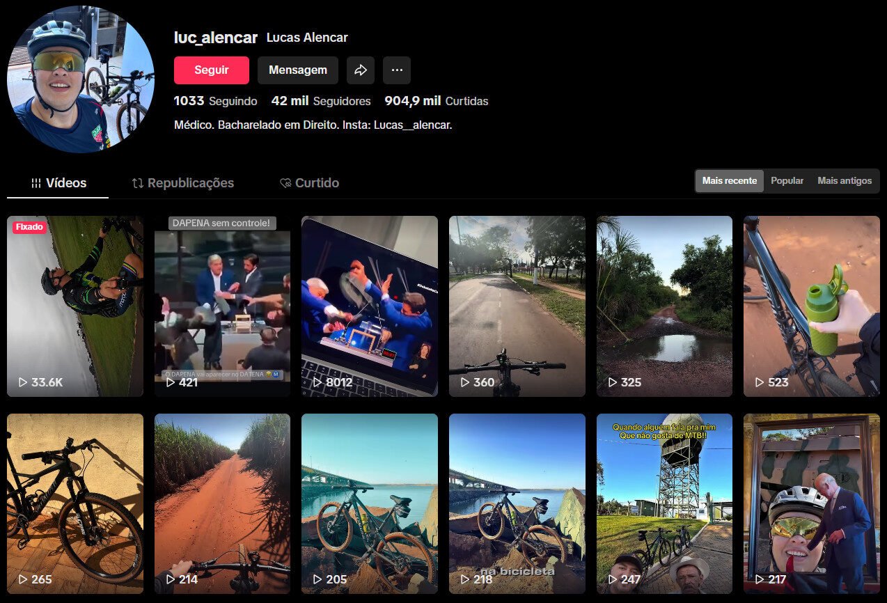 TikTok à venda – Lifestyle| 42 mil seguidores