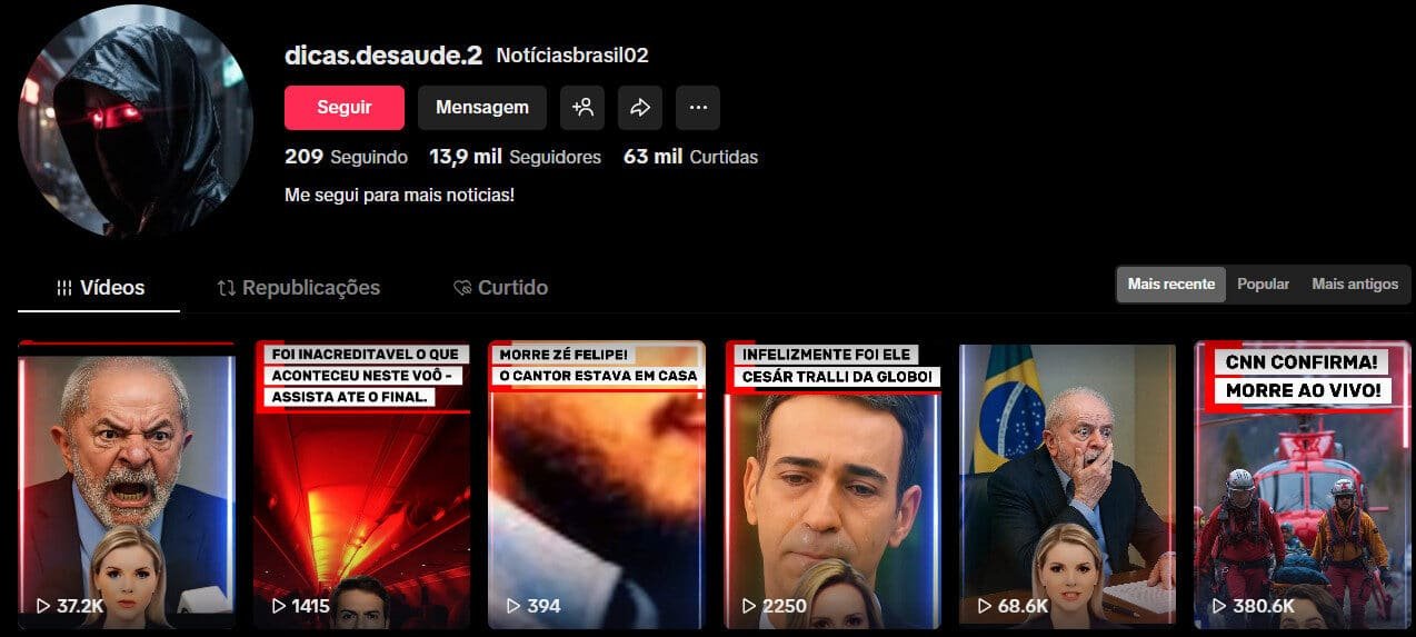 TikTok à venda – Notícias, Política e Conteúdo Viral | 13 mil seguidores