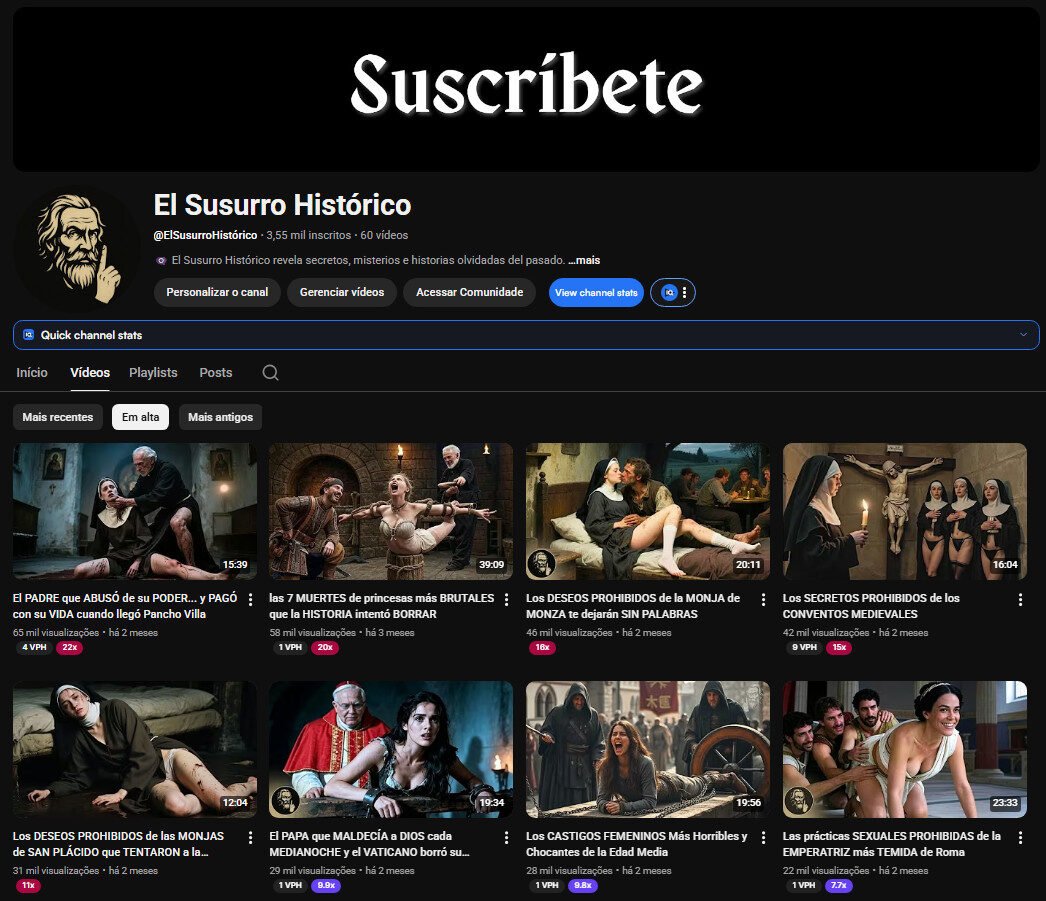 Canal à venda: El Susurro Histórico