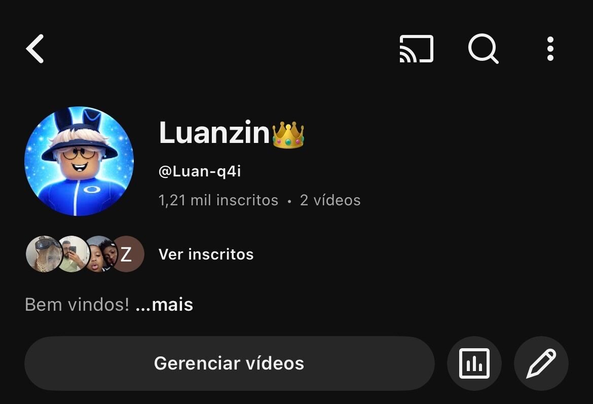 YouTube 1k de seguidores