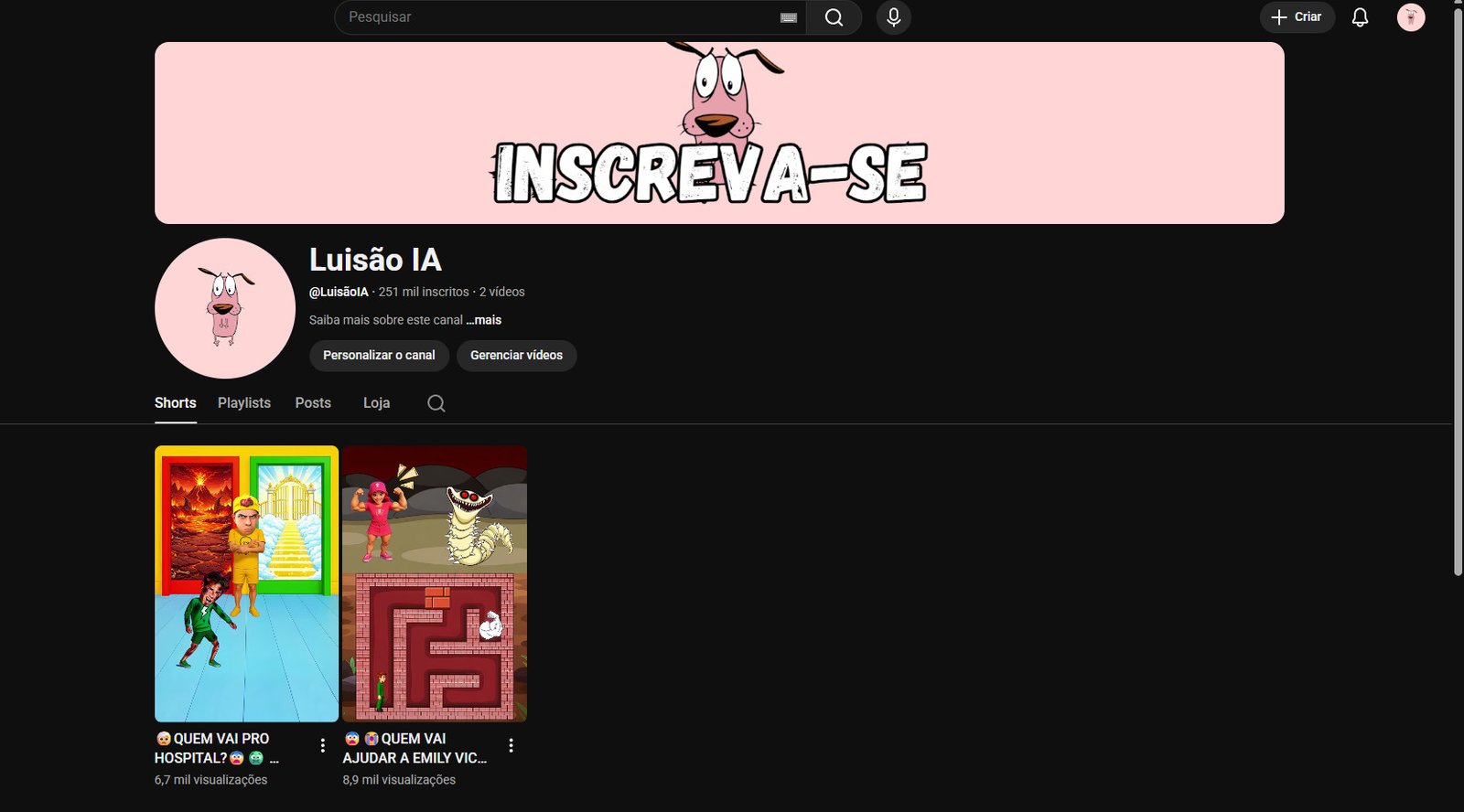 CANAL DE SHORTS MONETIZADO COM MAIS DE 200K DE INSCRITOS,SEM PROBLEMA ALGUM,SÓ PEGAR E POSTAR,CANAL COM UMA BOA RETENÇÃO E PODE MUDAR DE NICHO SE QUISER.