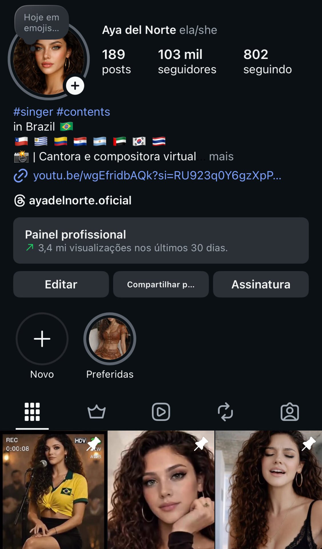 conta instagram 100k seguidores reais e engajamento real