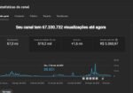 CANAL MONETIZADO YOUTUBE – 1,6 MILHÃO DE INSCRITOS