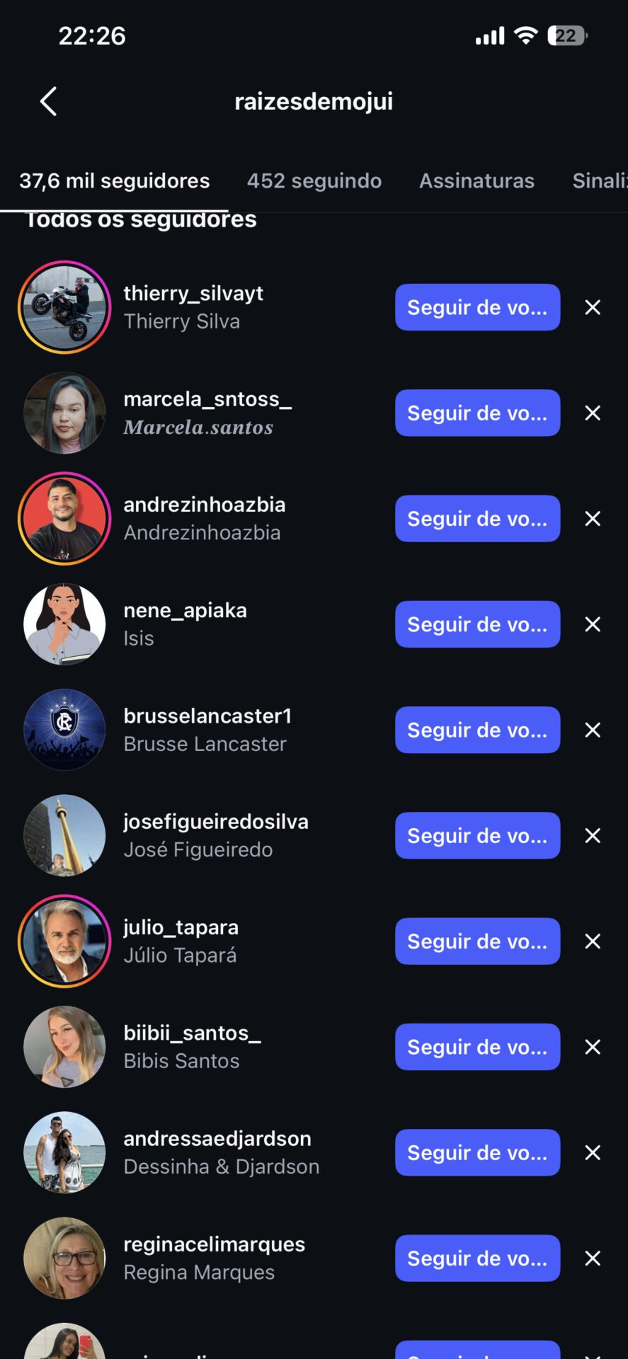 Perfil Instagram 37k seguidores com vídeo de 15 milhões de visualizações