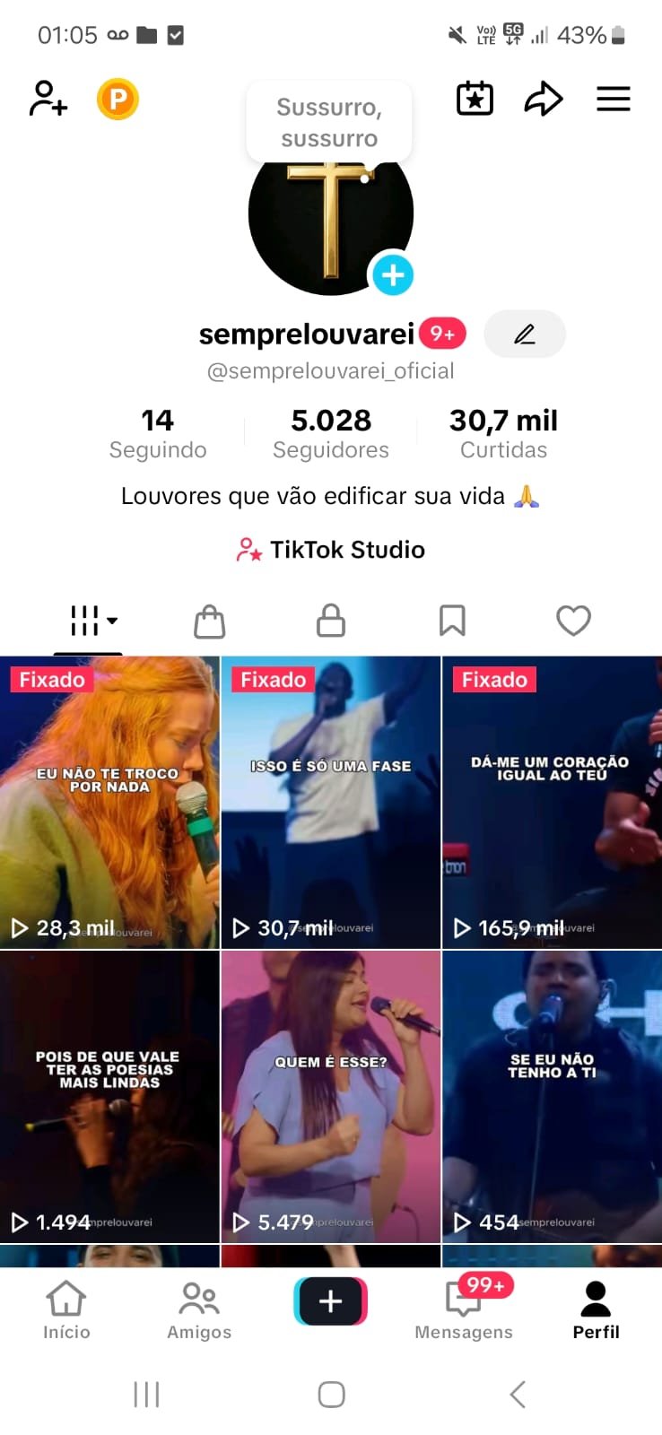 TIKTOK 5 MIL SEGUIDORES (TIKTOKSHOP LIBERADO)