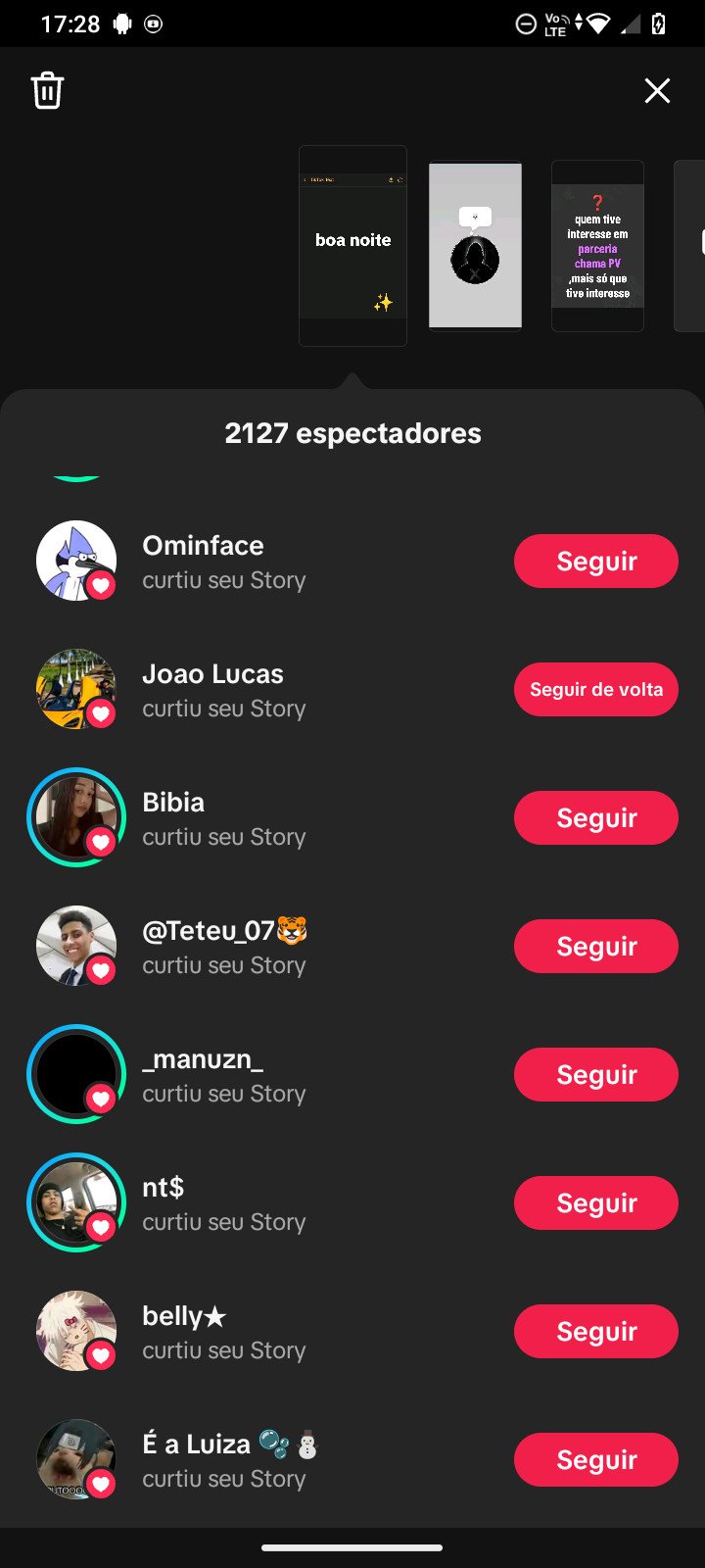 Conta tik tok