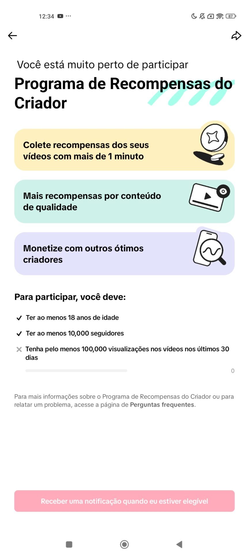 Mais de 11k de seguidores bom para quem tem tempo para criar conteúdo .