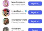 Conta instagram confiavel antiga 43 mil seguidores organicos inclusive famosos como Ana Castela