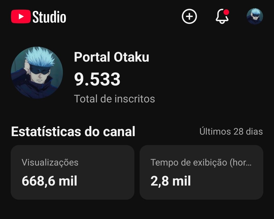 CANAL DARK 9K INSCRITOS MAS+600K VIE 28 DIAS POR APENAS: R$300