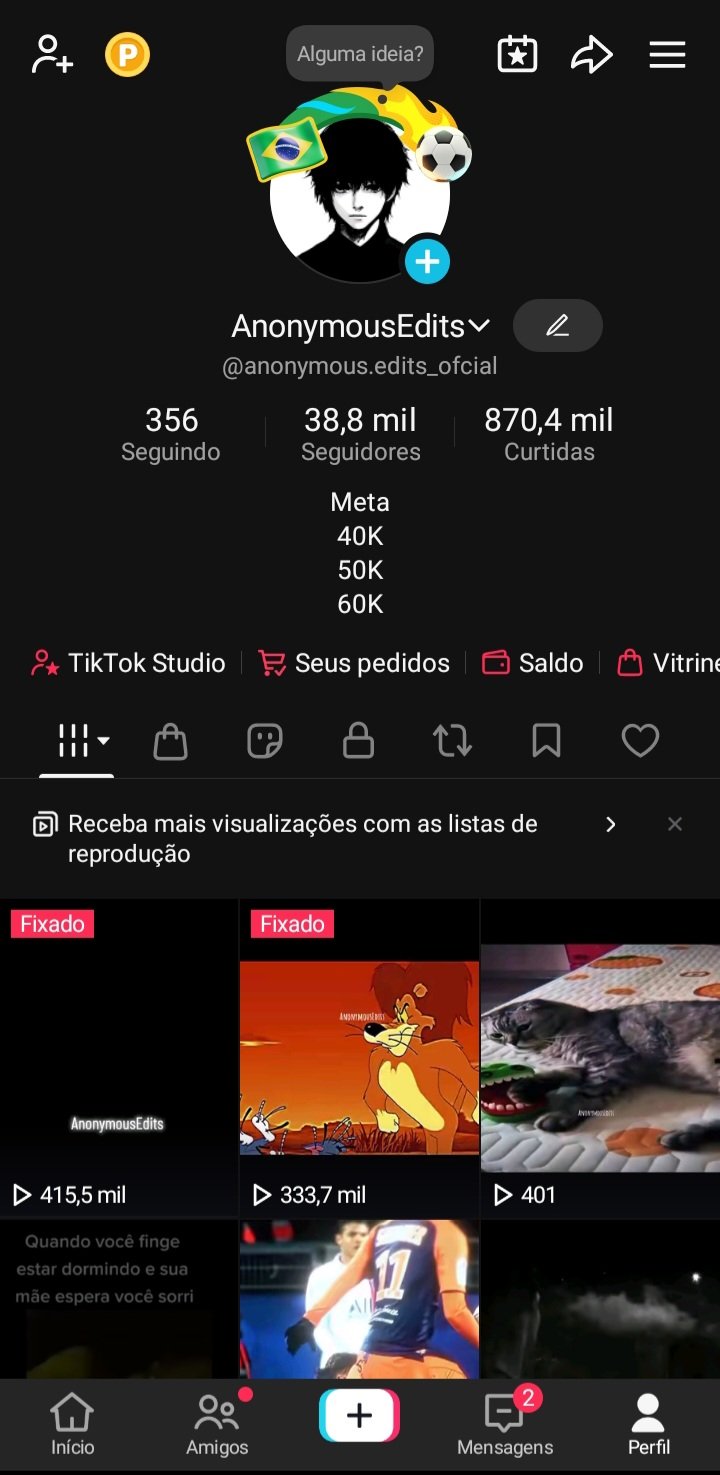 Vende-se conta do TikTok