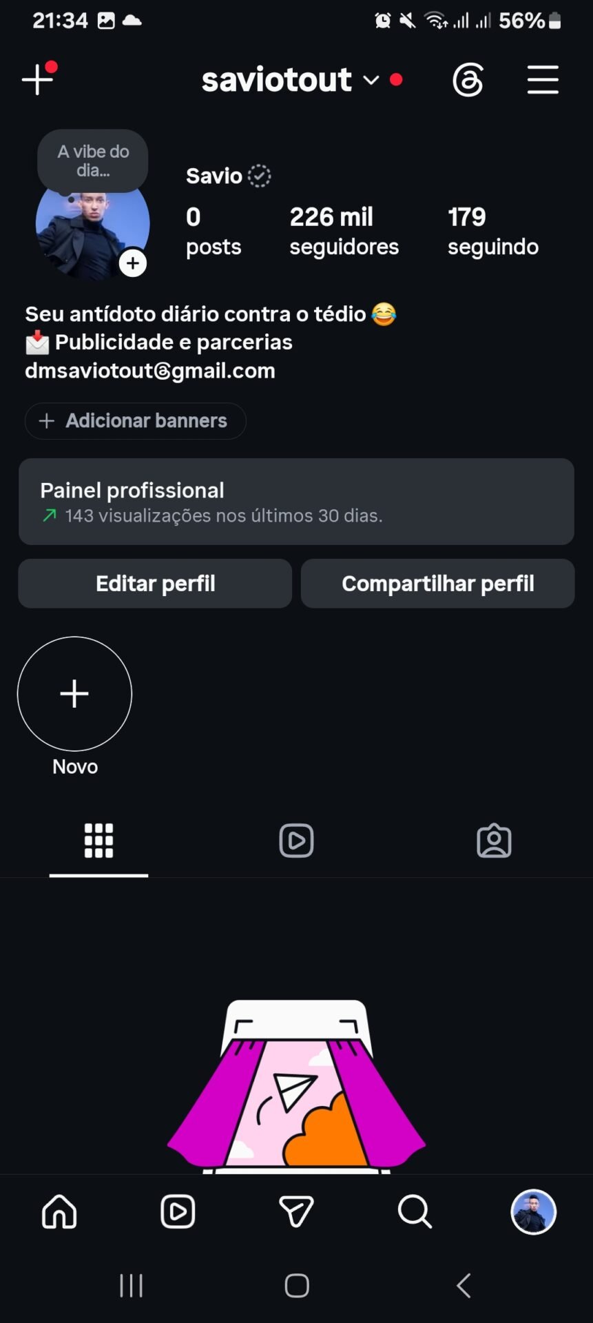 VENDO CONTA DE 226 MIL