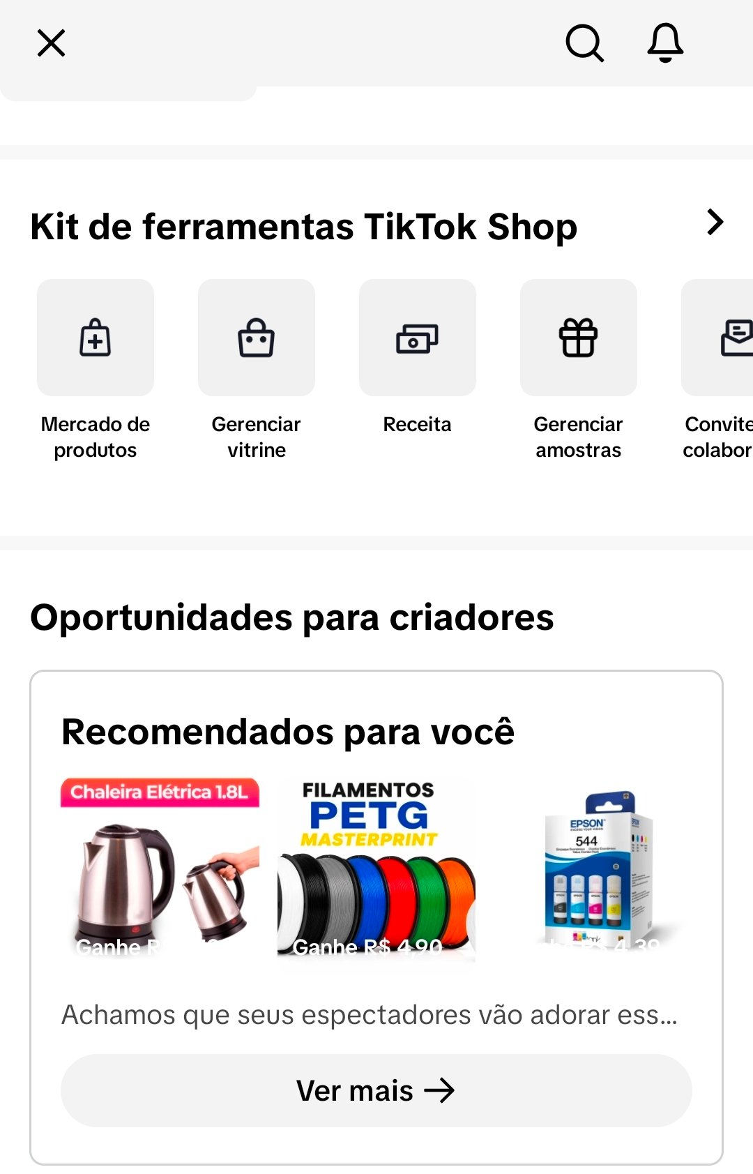 Vendo conta do TikTok Shop pronta para começar a faturar!