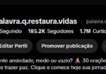 Vendo conta ativa com 185k seguidores