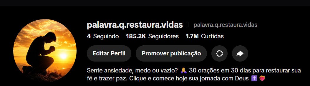 Vendo conta ativa com 185k seguidores