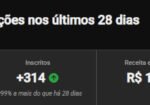 VENDO ESSA CONTA NO YOUTUBE COM +2650 INSCRITOS